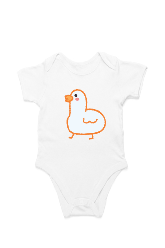 Duckling Delight Baby Romper🦆💖