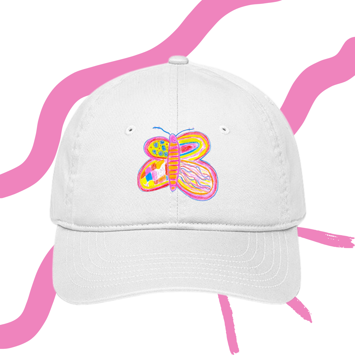 Butterfly cap