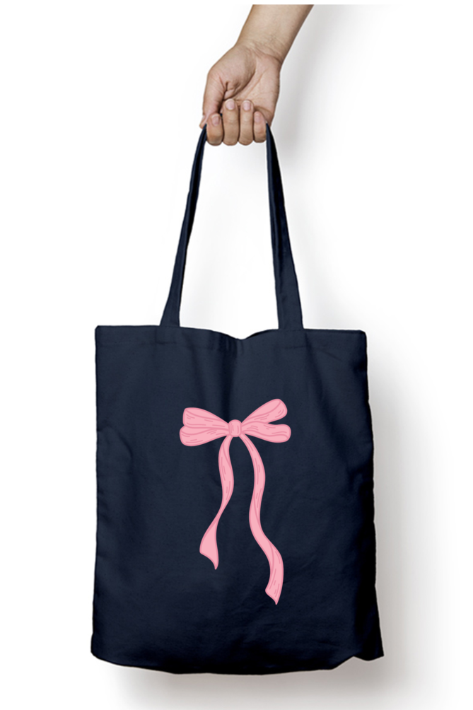 Bow tote bag