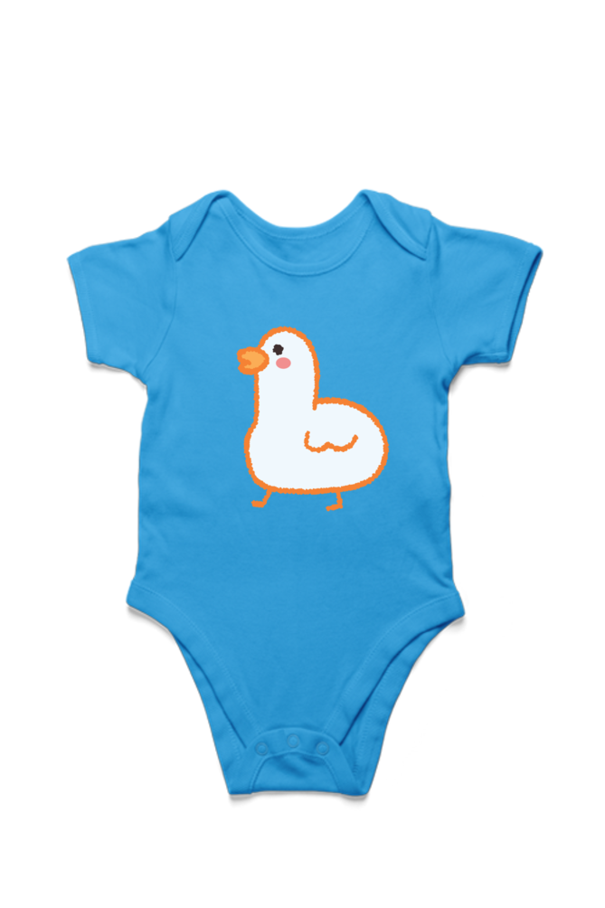 Duckling Delight Baby Romper🦆💖