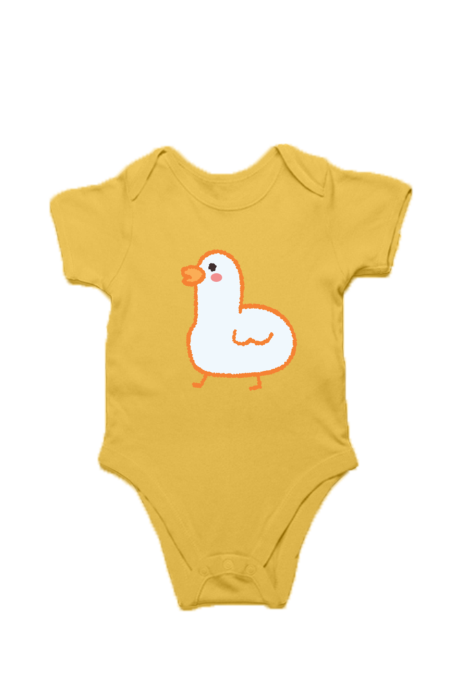 Duckling Delight Baby Romper🦆💖