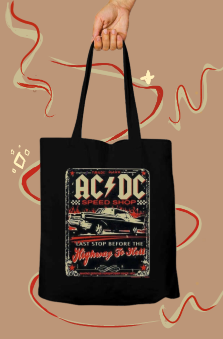 Ac-Dc Tote bag