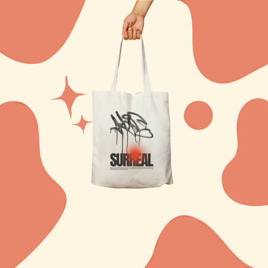 Surreal Graffiti tote bag